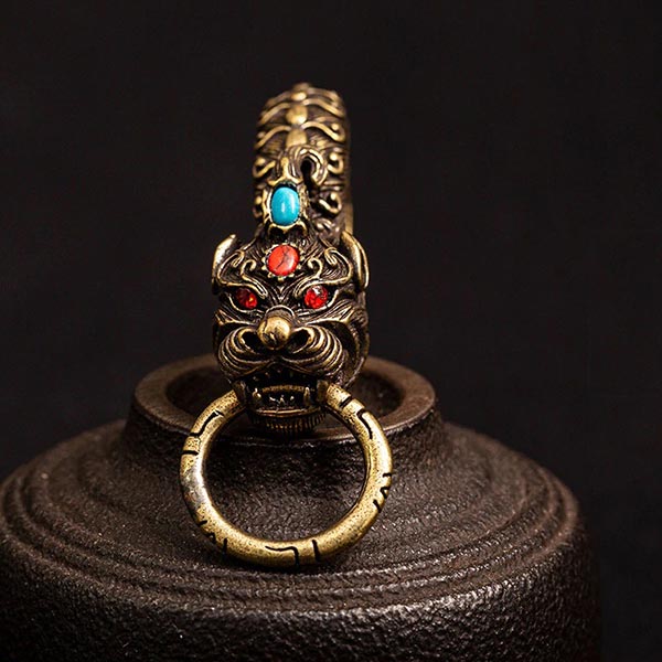 Porte Clé Dragon Feng Shui