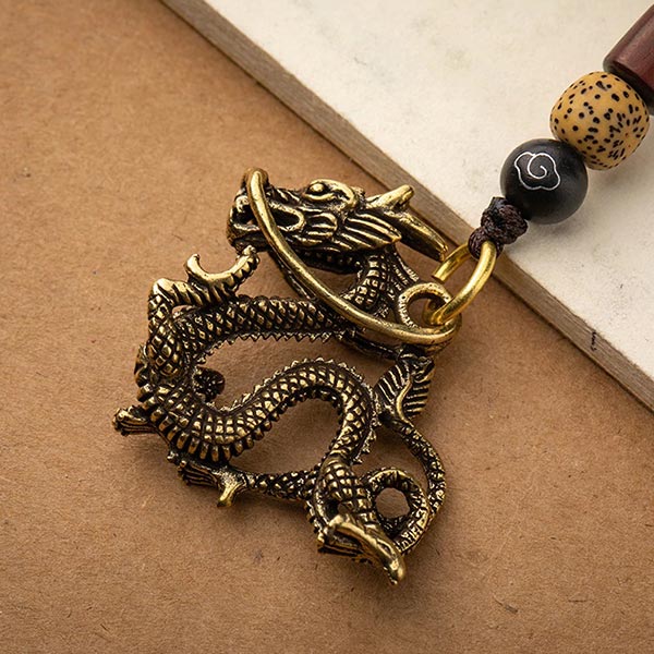 Porte Clé Dragon Porte Bonheur