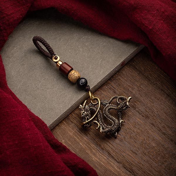 Porte Clé Dragon Porte Bonheur