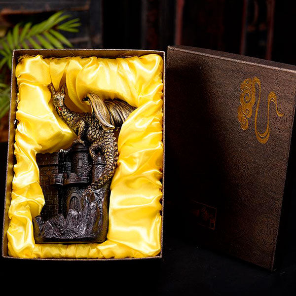 Porte Encens Dragon Château