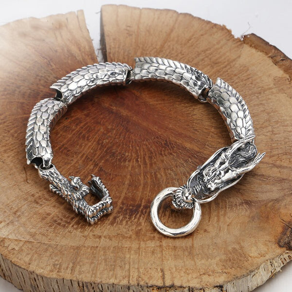 Bracelet Dragon Original Argent