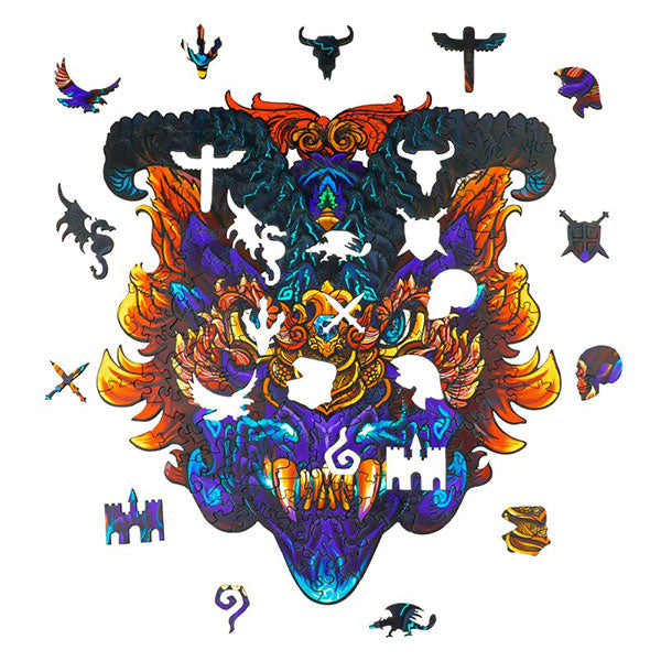 Puzzle Dragon 100 Pièces