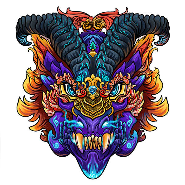 Puzzle Dragon 100 Pièces