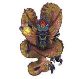Puzzle Dragon En Bois