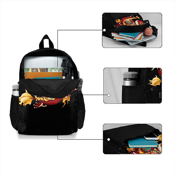 Red Chinese Dragon Bag