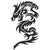 Sticker Dragon Tribal