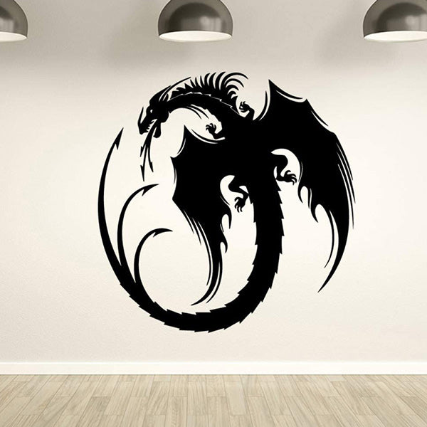 Sticker Mural Dragon
