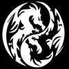 Sticker Voiture Yin Yang