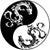 Sticker Yin Yang