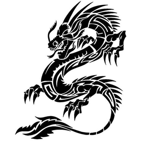 Stickers Dragon Japonais