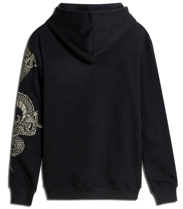 Sweat à capuche dragon