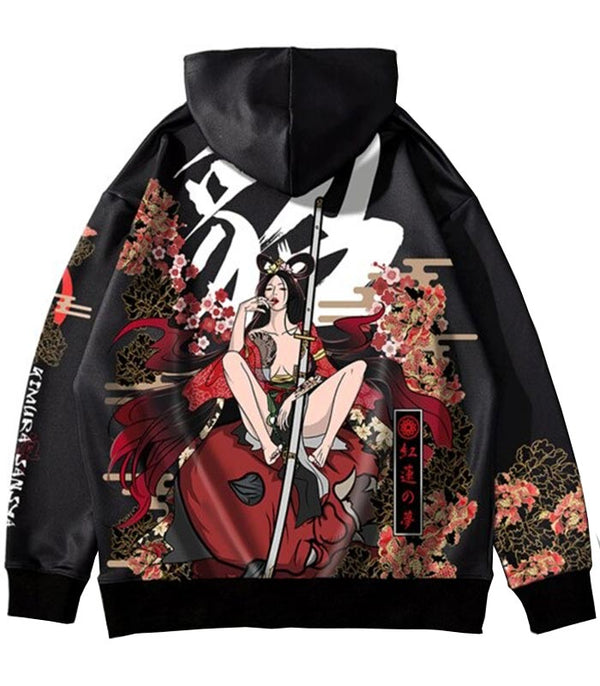 Sweat À Capuche Samouraï
