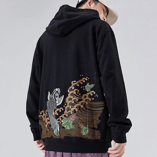 Sweat Carpe Japonaise