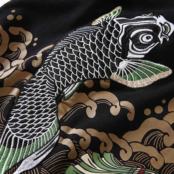 Sweat Dragon Carpe Japonaise