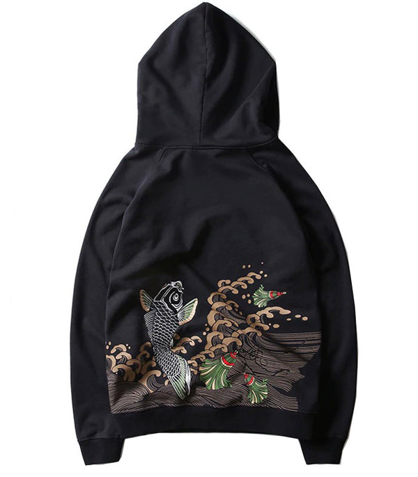Sweat Carpe Japonaise