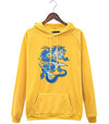 Sweat Dragon Bleu Imprimé