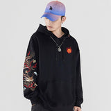 Sweat dragon brodé