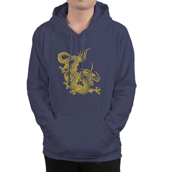 Sweat Dragon Chinois Doré