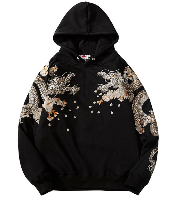 Sweat dragon chinois femme
