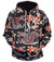Sweat dragon chinois fleuri