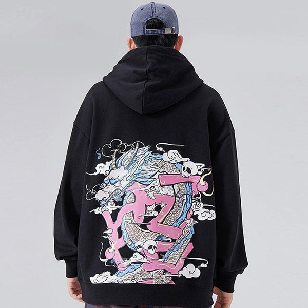 Sweat Dragon Chinois Harajuku
