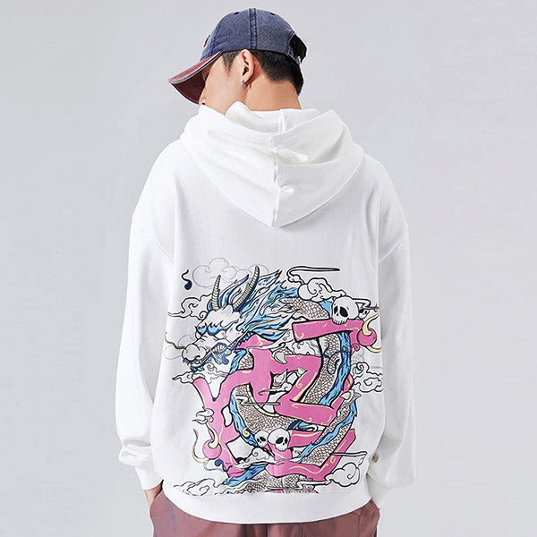 Sweat Dragon Chinois Harajuku