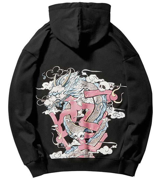 Sweat Dragon Chinois Harajuku