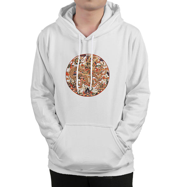 Sweat Dragon Chinois Vintage