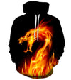 Sweat dragon flamme