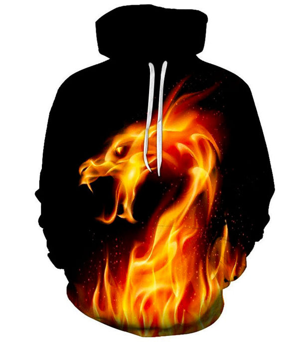 Sweat dragon flamme