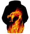 Sweat dragon flamme