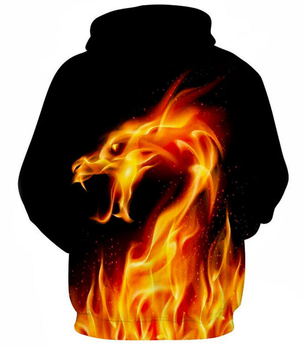 Sweat dragon flamme