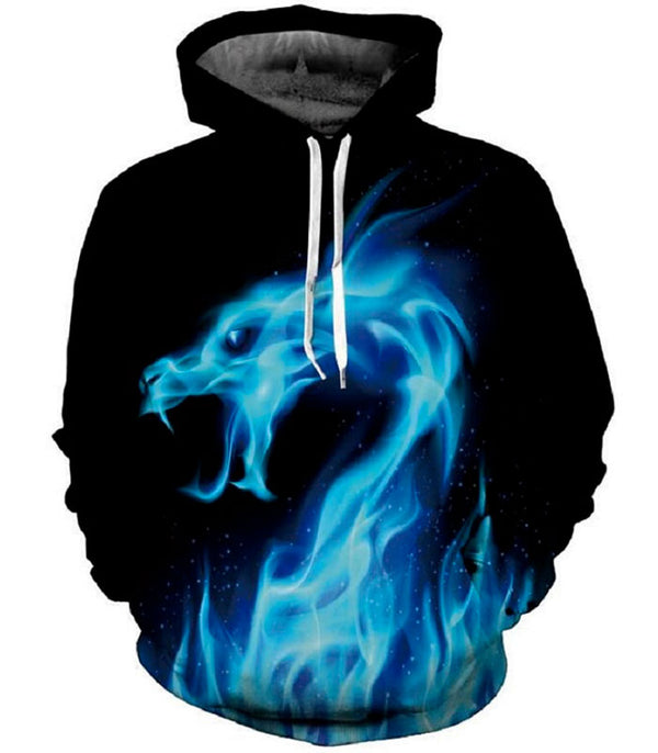 Sweat dragon flamme