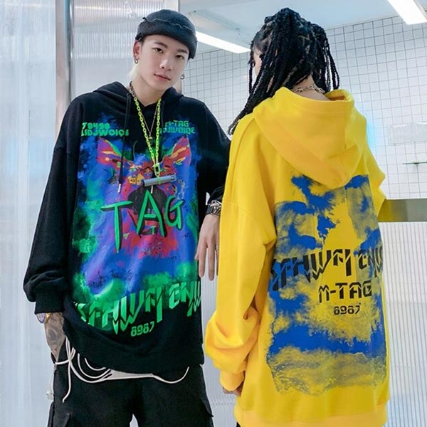 Sweat dragon graffiti