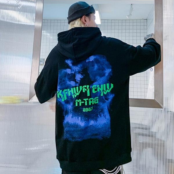 Sweatshirt Dragon Graffiti
