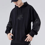 Sweat Dragon Japonais Noir