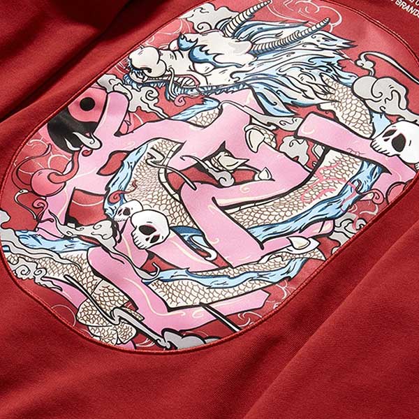 Sweat Dragon Yin Yang Rouge