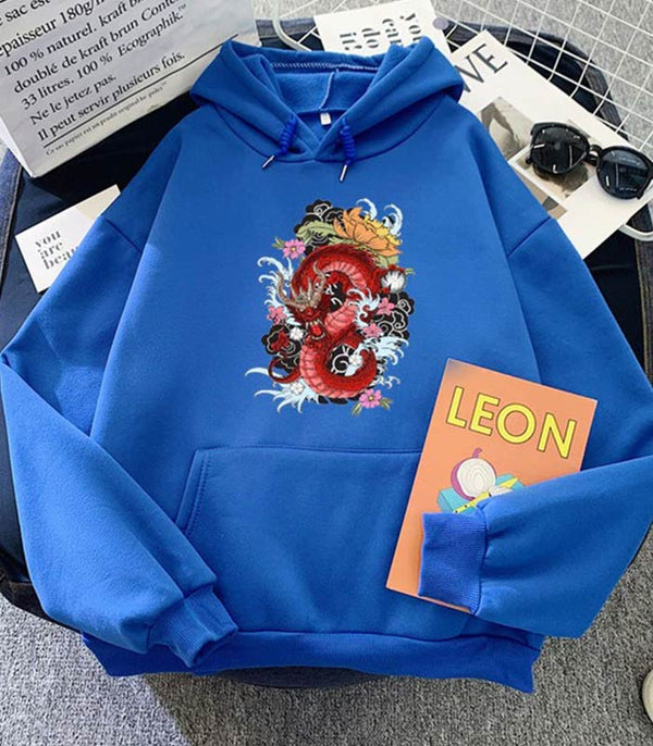 Sweat Imprimé Dragon