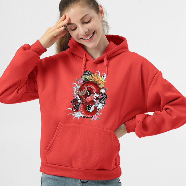 Sweat Imprimé Dragon