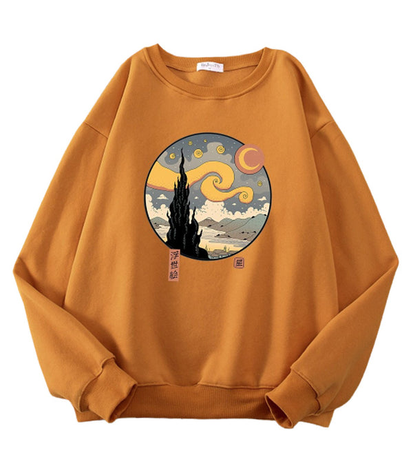 Sweat Dragon Nuit Étoilée Ukiyo-e