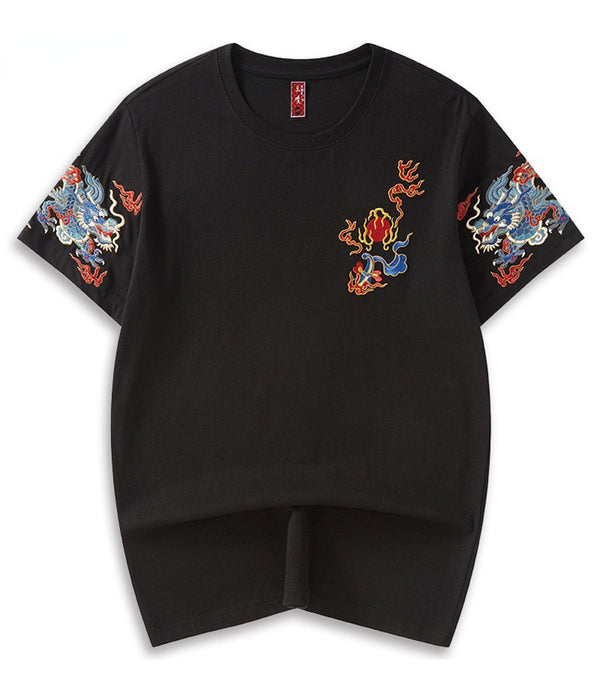 T Shirt Dragon Asiatique