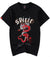 T-Shirt Avec Dragon Rouge