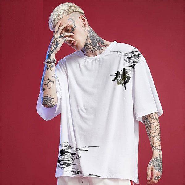 T-Shirt Dragon Bouddha