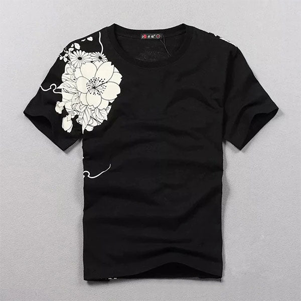 T-Shirt Carpe Koï Brodé