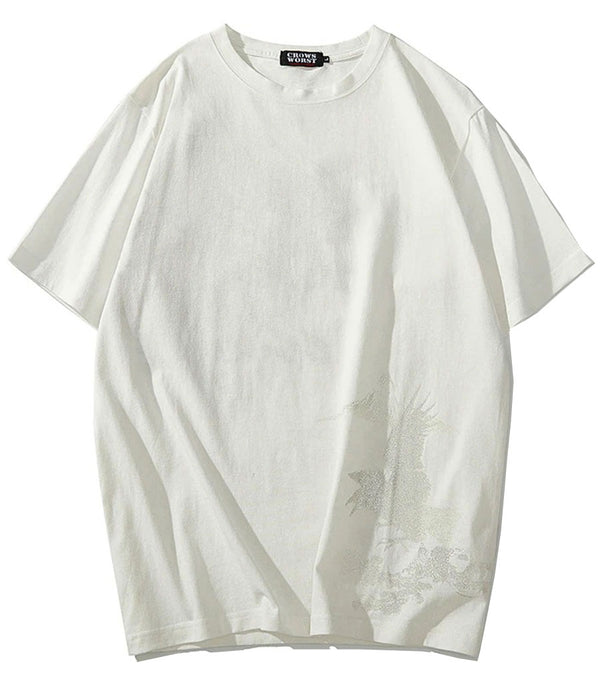 T-Shirt Dragon Corbeau