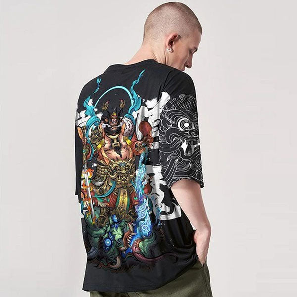 T-Shirt Dong Zhuo Imprimé