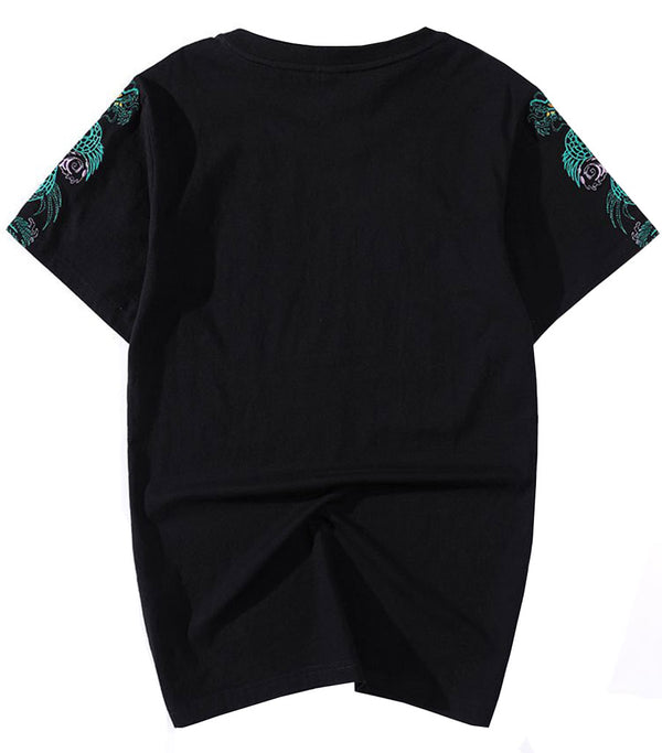 T-Shirt Dragon Brodé