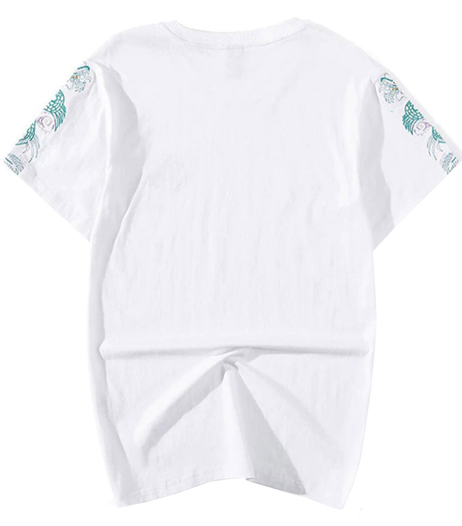 Embroidered Dragon T-Shirt