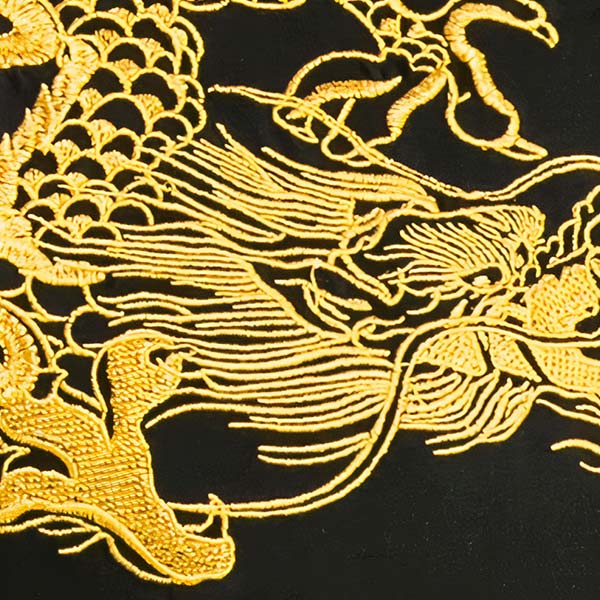 T-Shirt Dragon Chinois Doré