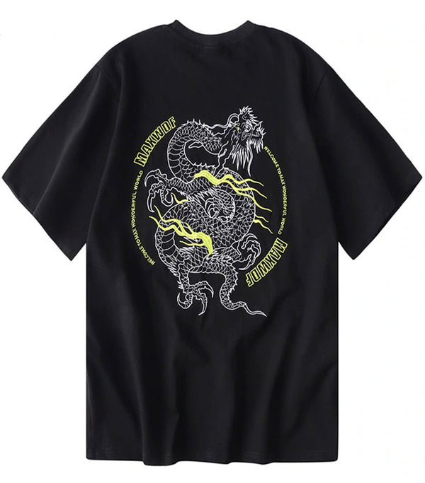 T-Shirt Dragon Chinois Homme